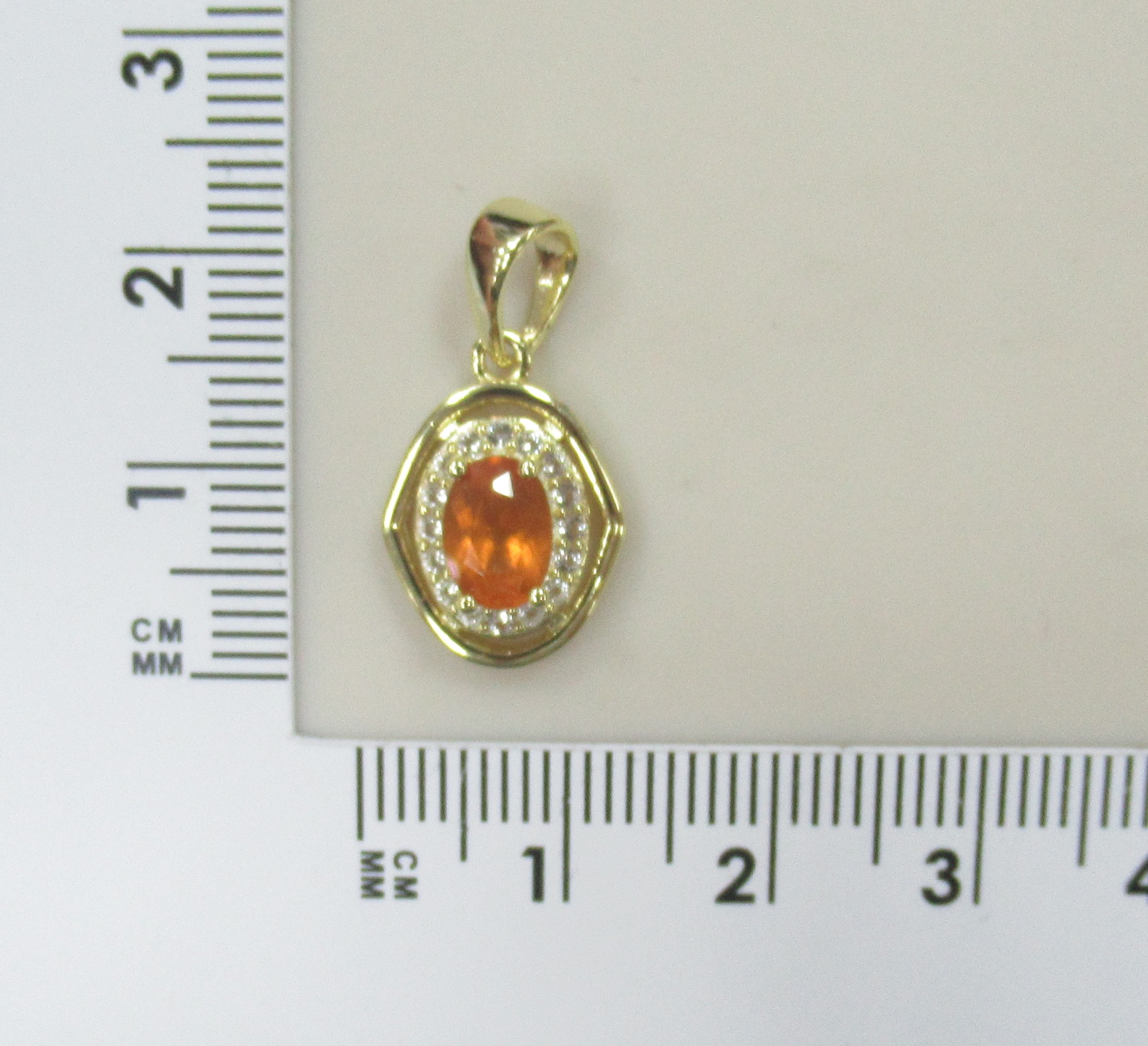 Серебряная подвеска с вульфенитом